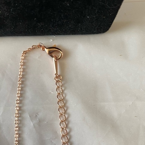 Pink Heartbeat Love Necklace Rose Gold - Picture 6 of 8